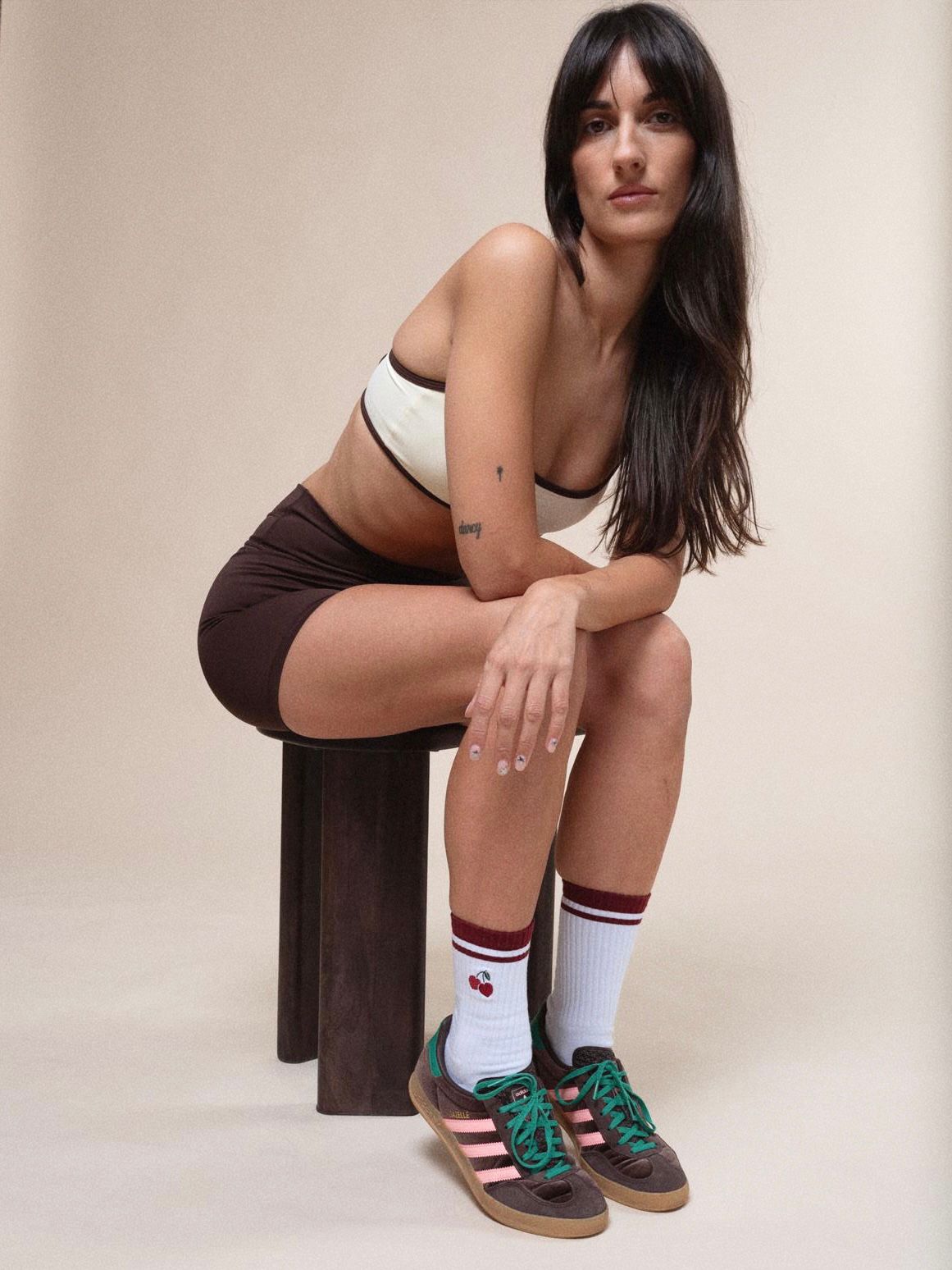 Chaussettes de pilates antidérapantes grip socks pour femme – POOM Paris